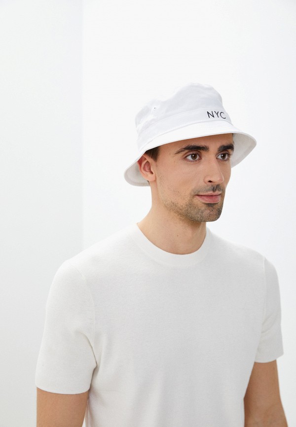 New Era Панама - Adult's sun hat NYC BUCKET NEWERA WHIBLK - фото 4