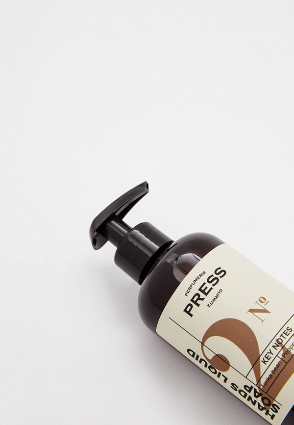 Press Gurwitz Perfumerie Мыло жидкое - для рук №2 Черный перец, Бобы Тонка, Пачули, натуральное, парфюмированное, 300 мл - фото 2