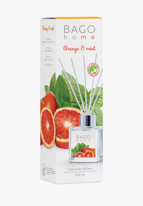 Bago Home Аромадиффузор - "Апельсин с мятой", 100 мл - фото 2