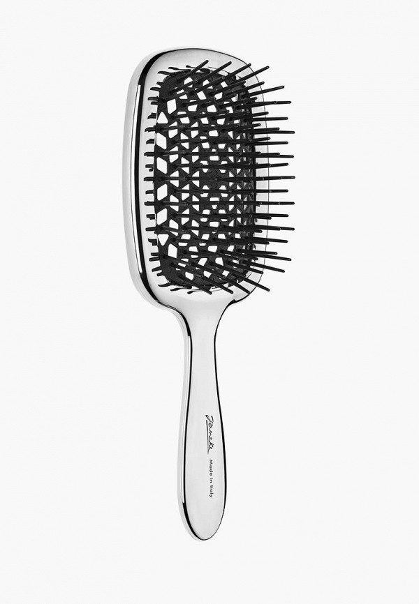 Janeke Расческа - Superbrush The Original Italian Patent Silver - фото 1