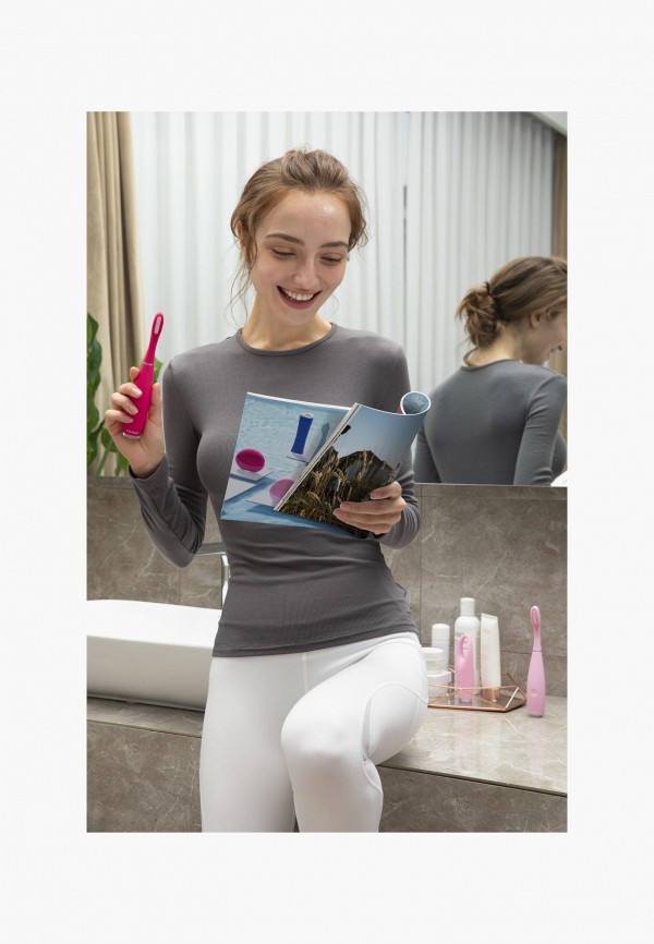 Foreo Электрическая зубная щетка - силиконовая, 4 в 1 - фото 5