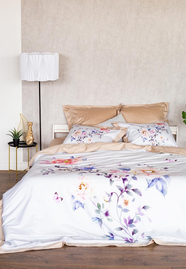 Bellehome Постельное белье 1,5-спальное - Галатея, сатин-премимум 300 ТС - фото 1