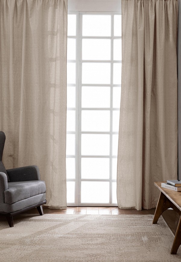 Унисон Шторы 2 шт. - Basic, 145х260 см - фото 1