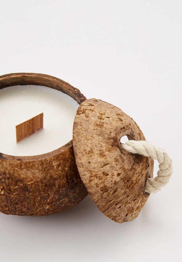 Diego Ferru Свеча ароматическая - "Баунти", в кокосе, 150 мл - фото 3