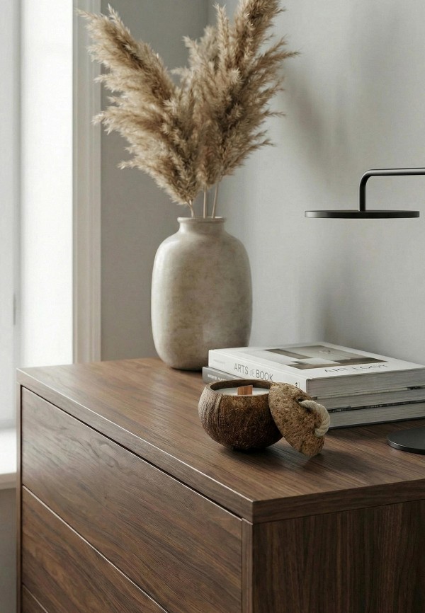 Diego Ferru Свеча ароматическая - "Баунти", в кокосе, 150 мл - фото 4