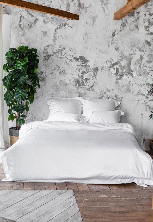 Bellehome Постельное белье Евро - Shiny Iceberg, тенсель-премиум 300 ТС - фото 1