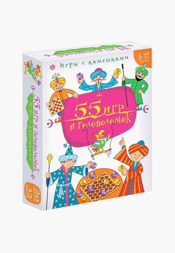 Дрофа-Медиа Игра настольная - Игры с камешками. 55 Игр и головоломок - фото 1