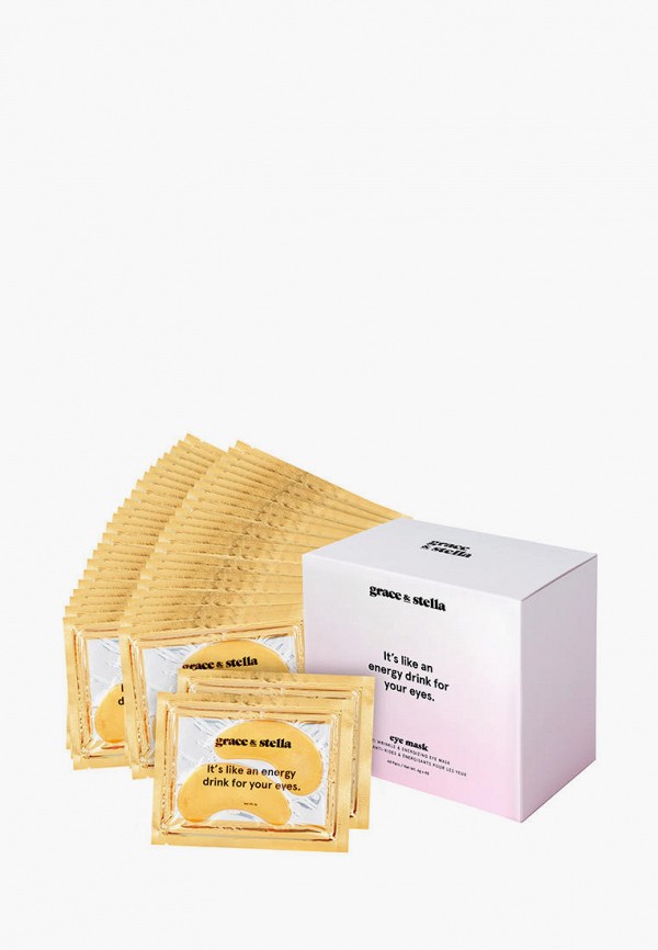 Grace and Stella Патчи для глаз - с коллагеном и розовым маслом, 48 пар * 10 г - фото 1