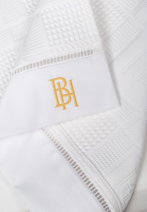 Bellehome Комплект кухонных полотенец - Starry night, вафельные с вышивкой 40х70 2 шт. - фото 3