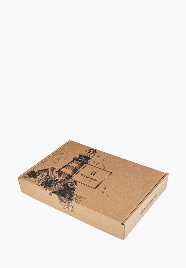 Bellehome Комплект кухонных полотенец - Starry night, вафельные с вышивкой 40х70 2 шт. - фото 6