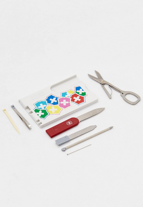 Швейцарская карта Victorinox с 10 функциями, цвет: белый, MP002XU056UU ...