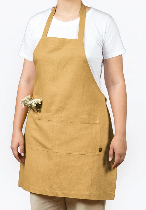 Bellehome Фартук - Sienna однотонный хлопок/лен - фото 1