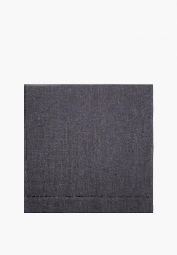 Bellehome Скатерть-дорожка - Dark Grey однотонная 40х160 хлопок/лен - фото 3