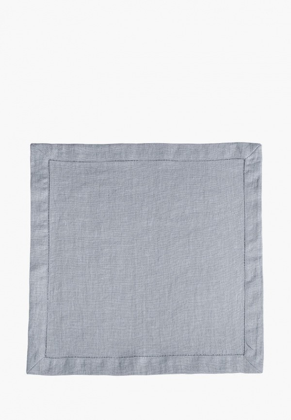 Bellehome Комплект салфеток сервировочных - Silver однотонные 4шт. хлопок/лен - фото 3