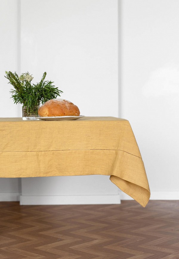 Bellehome Скатерть - Sienna однотонная 150х240 хлопок/лен - фото 2
