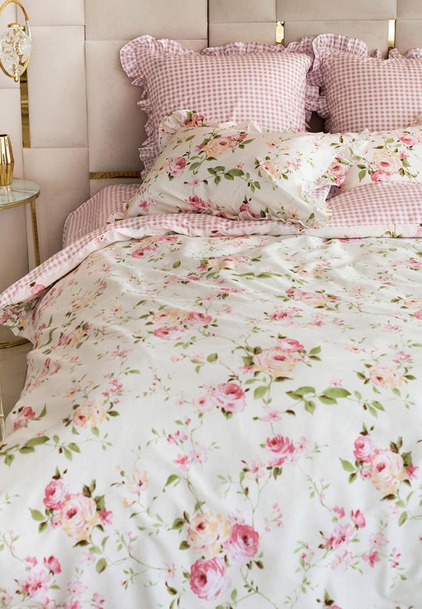 Bellehome Постельное белье Евро - Джесси, сатин-премиум 200 ТС - фото 3