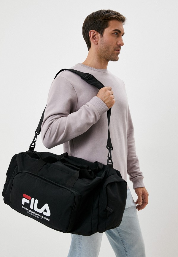 Сумка спортивная Fila, цвет: черный, MP002XU0590P — купить в интернет ...