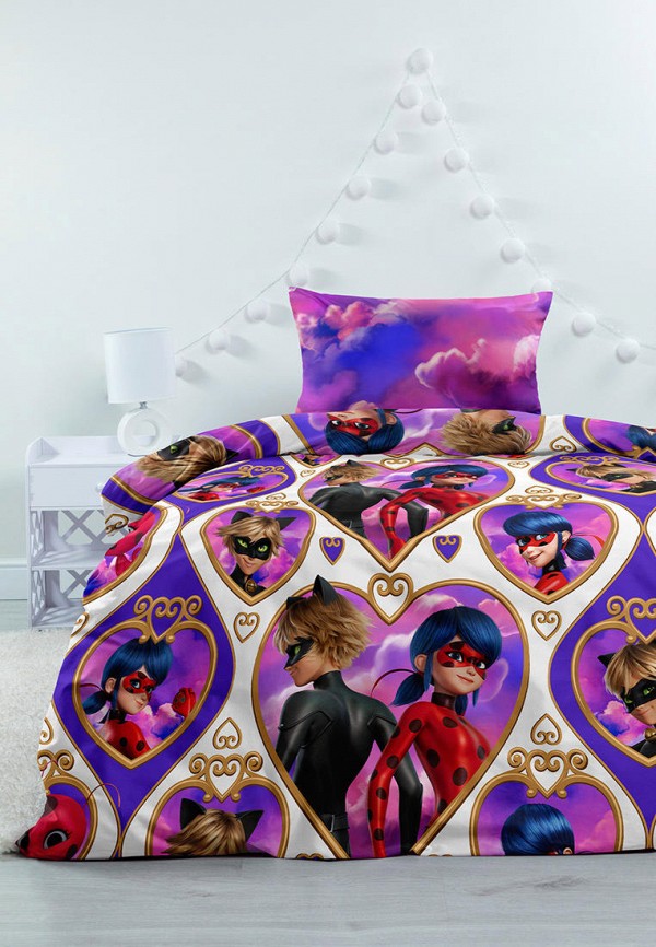 Непоседа Постельное белье детское - поплин "Леди Баг" Маринетт и Адриан - фото 2