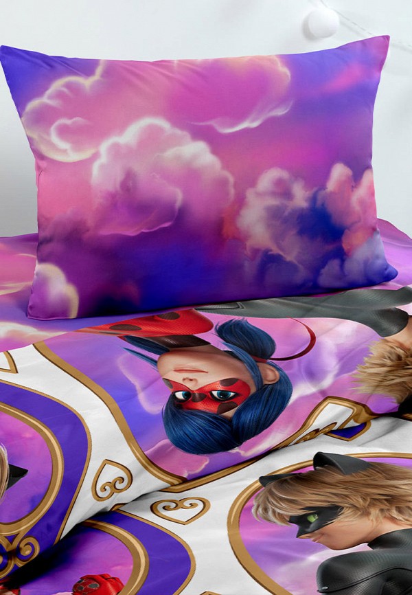 Непоседа Постельное белье детское - поплин "Леди Баг" Маринетт и Адриан - фото 3