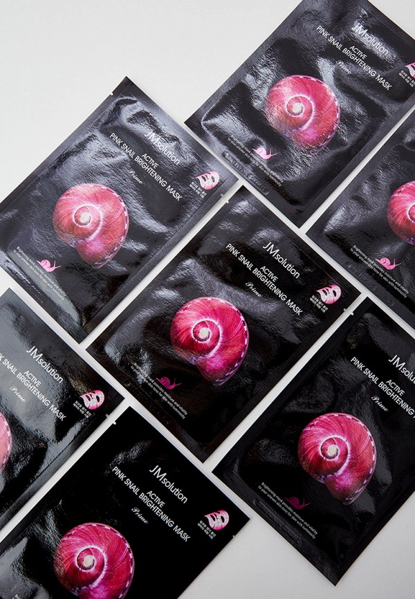 JMsolution Маски для лица 10 шт. - с муцином улитки, восстанавливающие, увлажняющие, против акне, прыщей, 10 шт. х 30 мл - фото 2