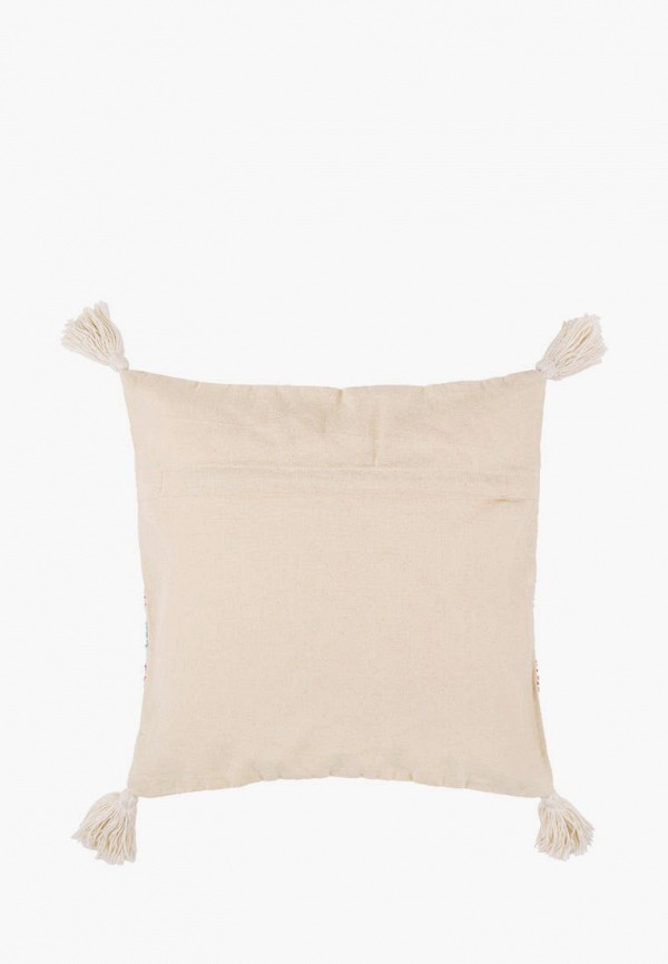 Moroshka Подушка декоративная - с плетением и кисточками Desert 40x40 см - фото 2