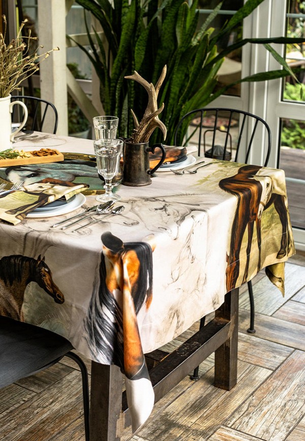 Bellehome Скатерть - На просторах Аризоны 140х170 хлопок/принт - фото 1