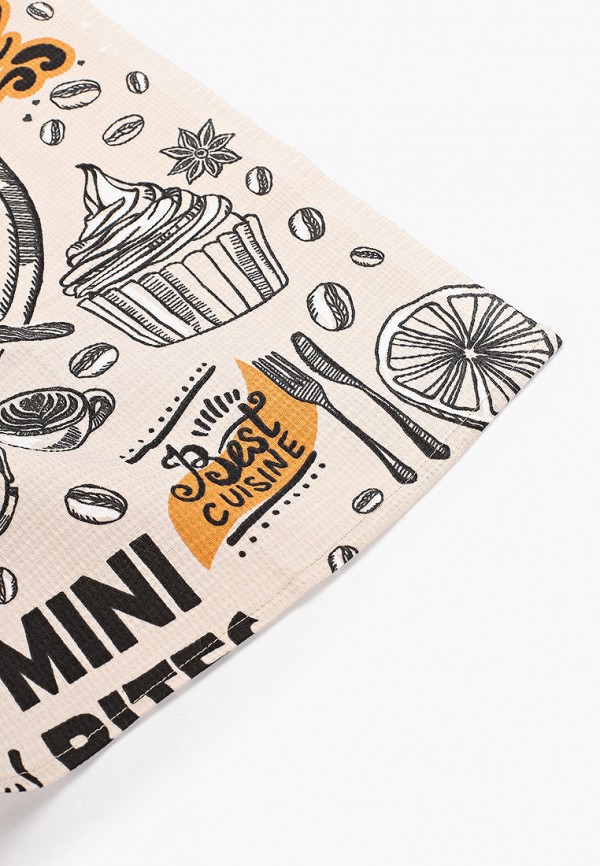 La Peonia Комплект кухонных полотенец - "Coffee time", 3 шт., 50х60 см - фото 2