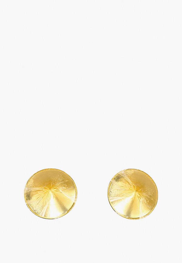 Le Frivole Наклейки на грудь - металлические золотые, пэстисы, d 5 см, 1 пара - фото 2