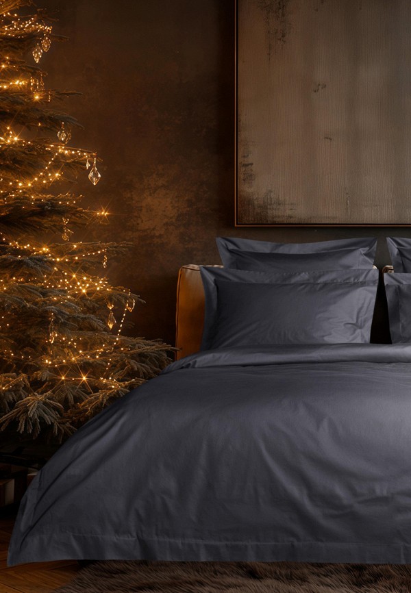 Bellehome Постельное белье Семейное - Стефания Graphite, сатин-премиум 300 TC - фото 1