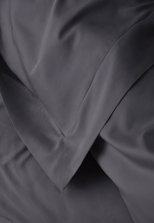 Bellehome Пододеяльник 1,5-спальный - Стефания Graphite 150x210, сатин-премиум - фото 3