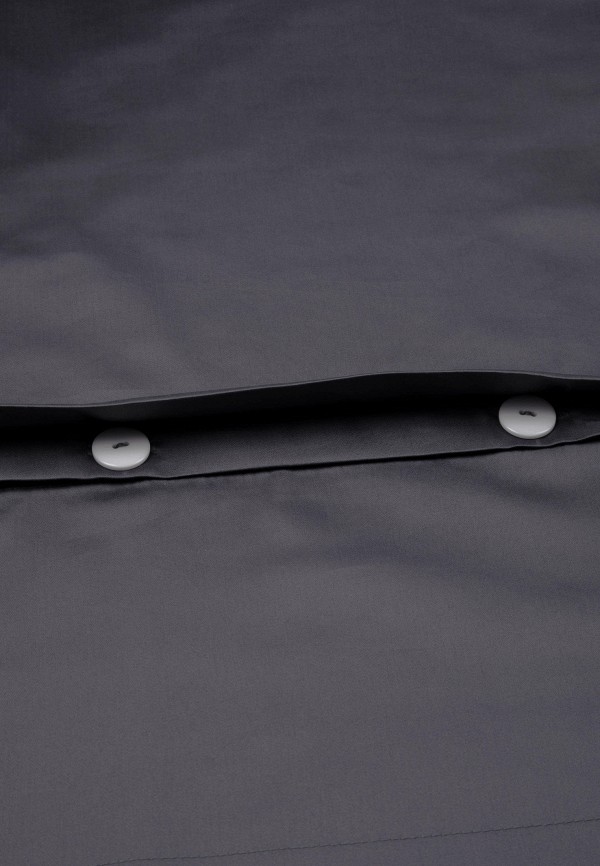 Bellehome Пододеяльник 1,5-спальный - Стефания Graphite 150x210, сатин-премиум - фото 4