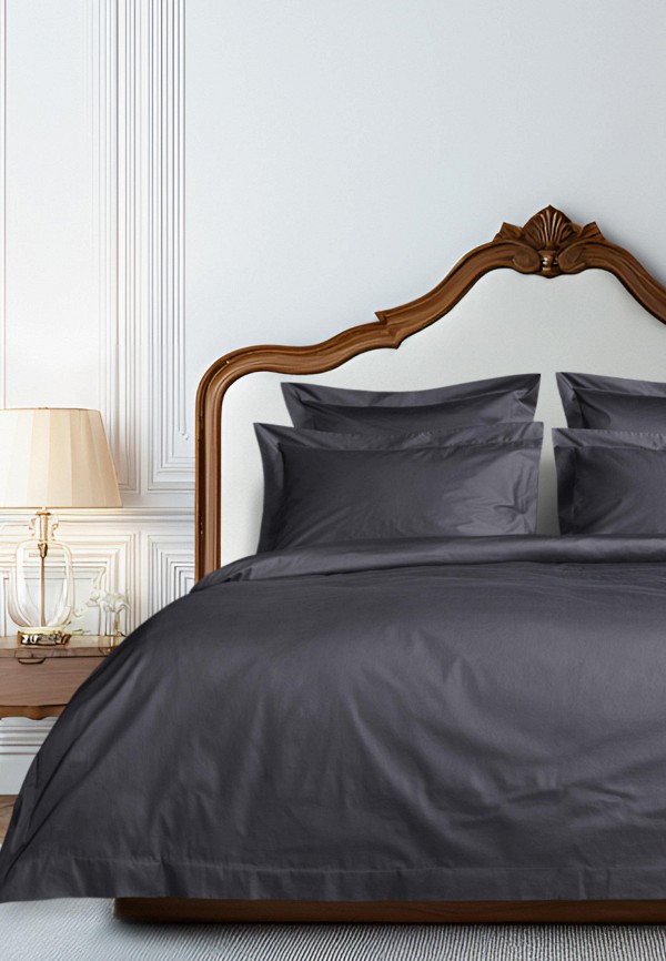 Bellehome Комплект наволочек - Стефания Graphite 50х70 2 шт. сатин-премиум - фото 2