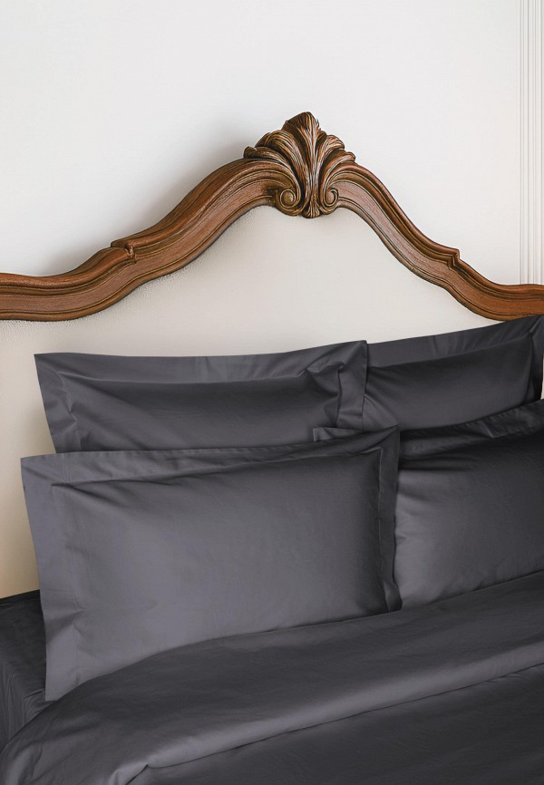 Bellehome Комплект наволочек - Стефания Graphite 50х70 2 шт. сатин-премиум - фото 3