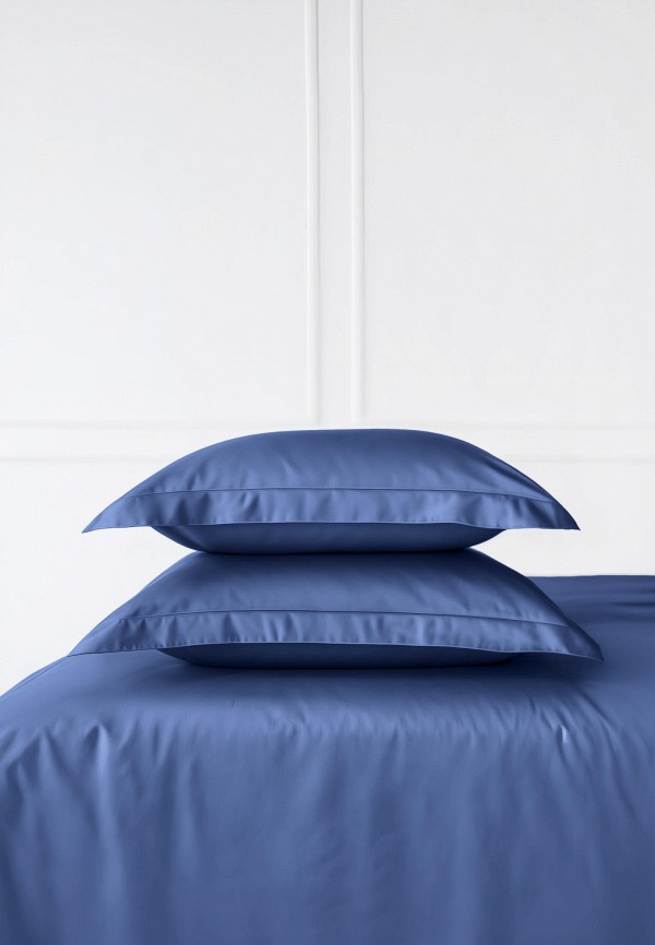 Bellehome Комплект наволочек - Стефания Indigo 50х70 2 шт. сатин-премиум - фото 1