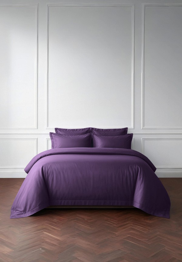 Bellehome Пододеяльник Евро - Стефания Grape 200х220, сатин-премиум - фото 2