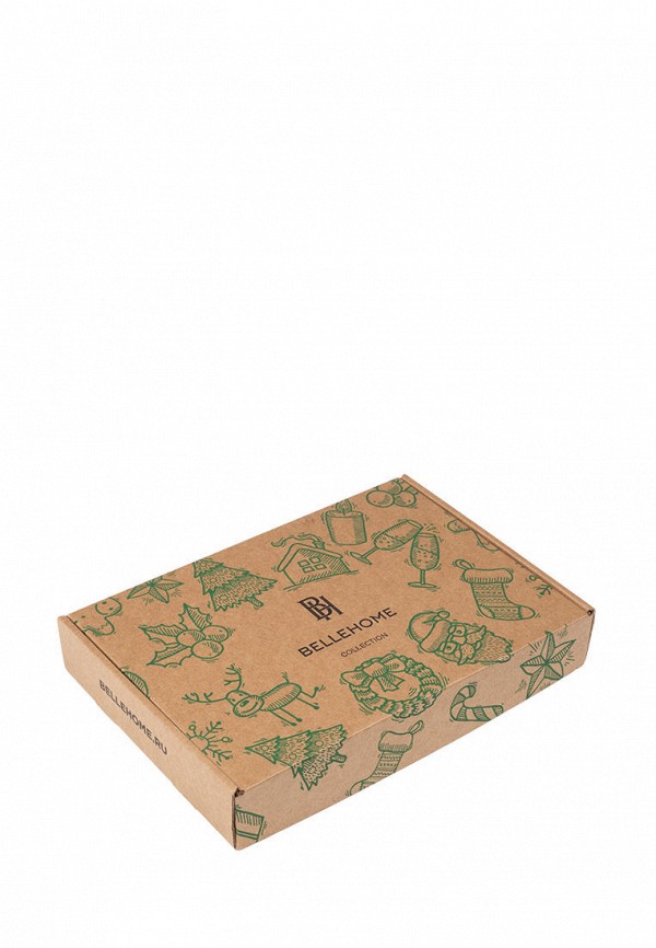 Bellehome Комплект кухонных полотенец - Русская зима с вышивкой 40х70 2 шт. хлопок/лен - фото 6