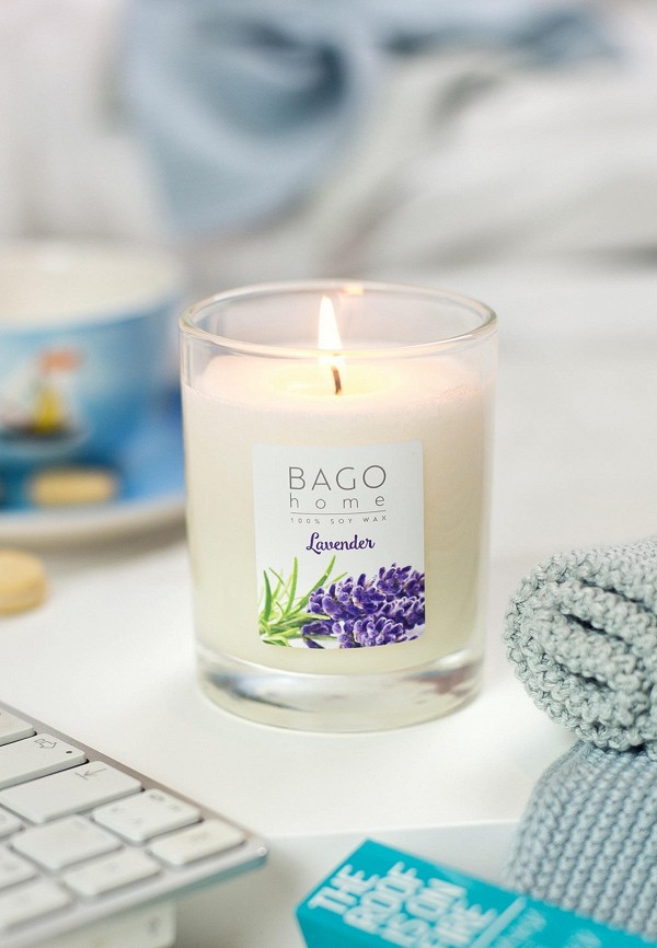 Bago Home Свеча ароматическая - "Лаванда" - фото 4