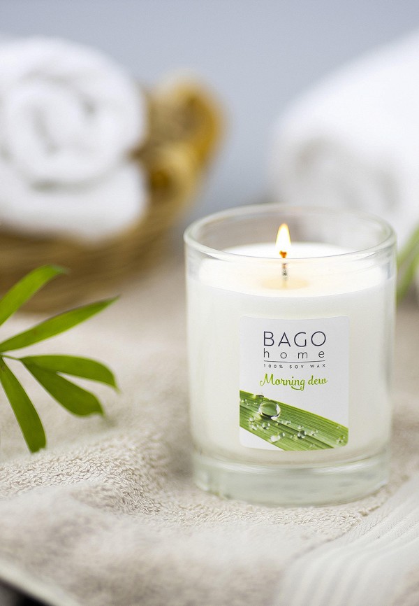 Bago Home Свеча ароматическая - "Утренняя роса", 132 г - фото 4