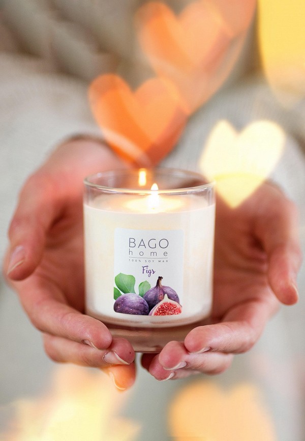 Bago Home Свеча ароматическая - "Инжир", 132 г - фото 4