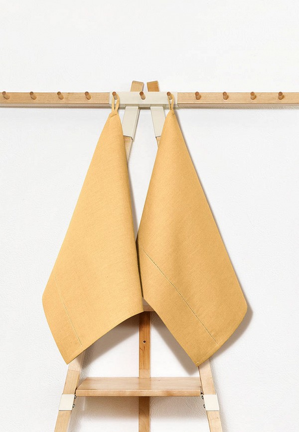 Bellehome Комплект кухонных полотенец - Sienna 40х70 2 шт. хлопок/лен - фото 2