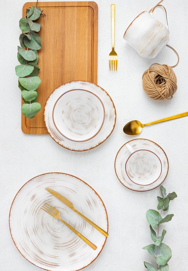 Elan Gallery Тарелка - 26,5х26,5х2,5 см Кантри - фото 4