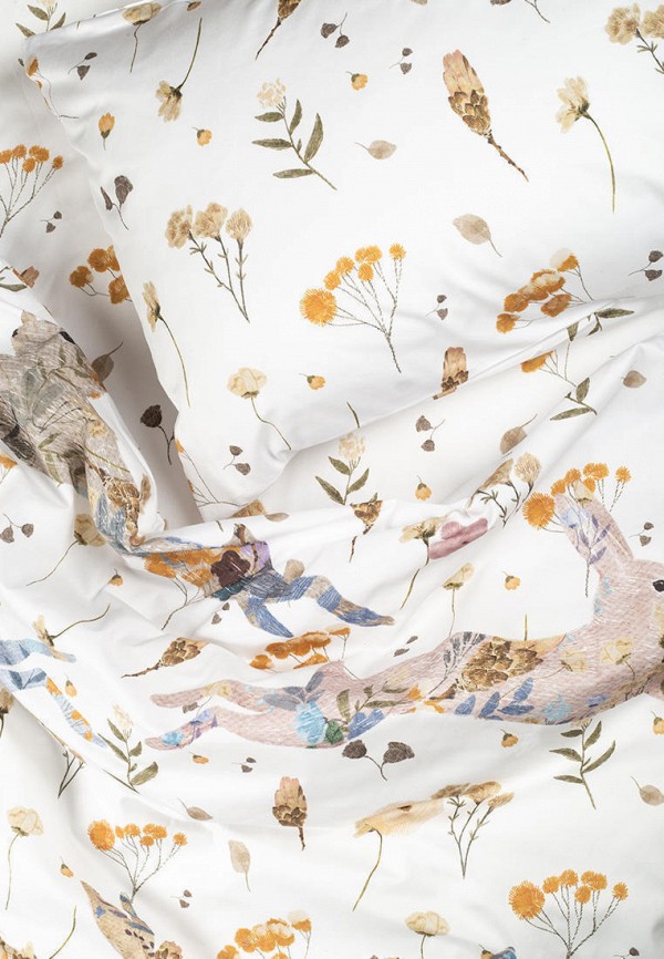 Bellehome Постельное белье детское - Зайки Дюрер, сатин - фото 6