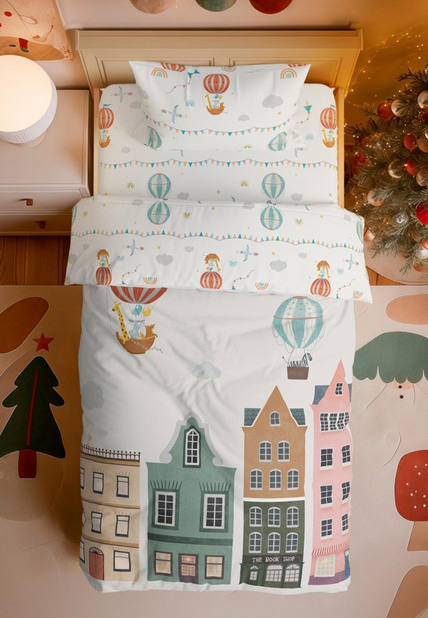 Bellehome Постельное белье детское - Прогулка в облаках, сатин - фото 1