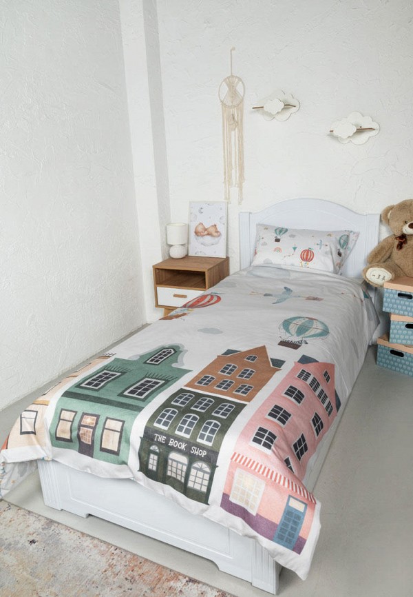 Bellehome Постельное белье детское - Прогулка в облаках, сатин - фото 3