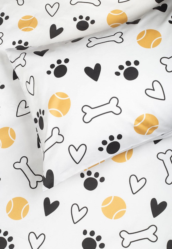 Bellehome Постельное белье детское - Собачьи радости, сатин, пододеяльник на молнии - фото 2