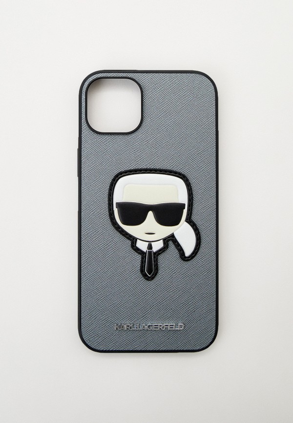 Karl Lagerfeld Чехол для iPhone - 14 Plus, из экокожи PU leather - фото 1