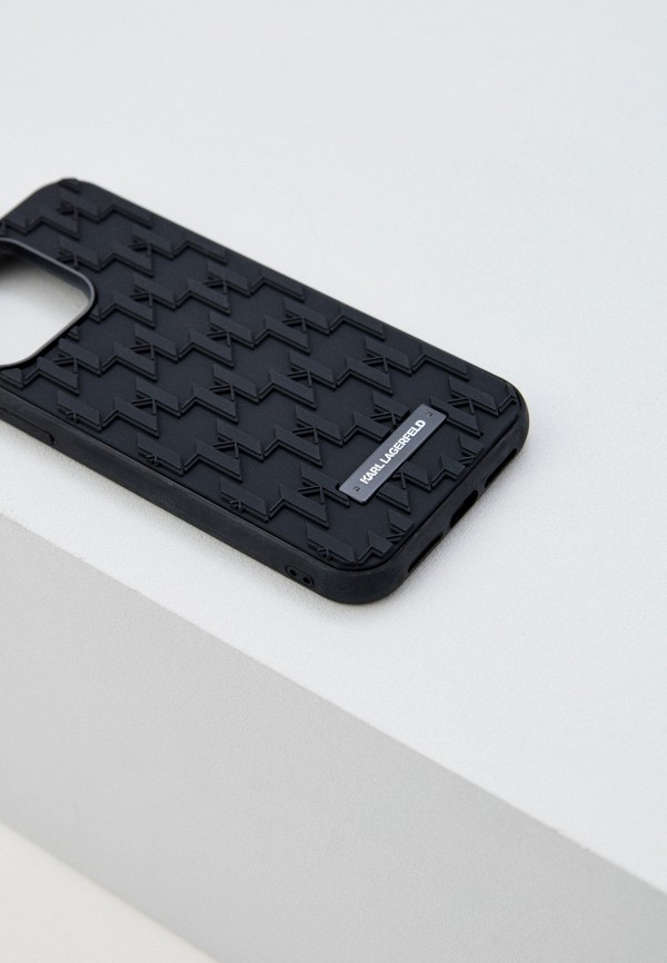 Karl Lagerfeld Чехол для iPhone - 14 Pro Max, с объемным 3D принтом - фото 2