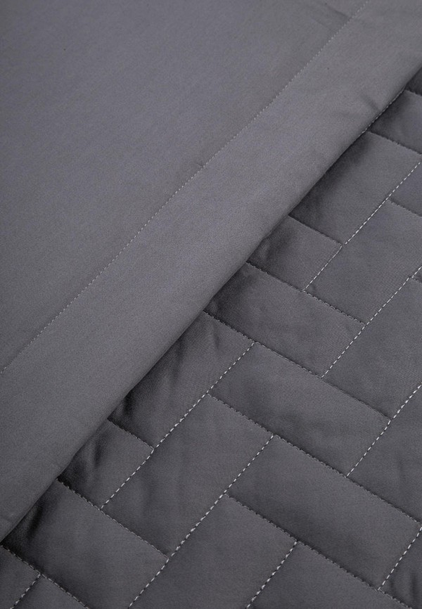 Bellehome Покрывало - Стефания Graphite стеганое сатин 240х240 - фото 3