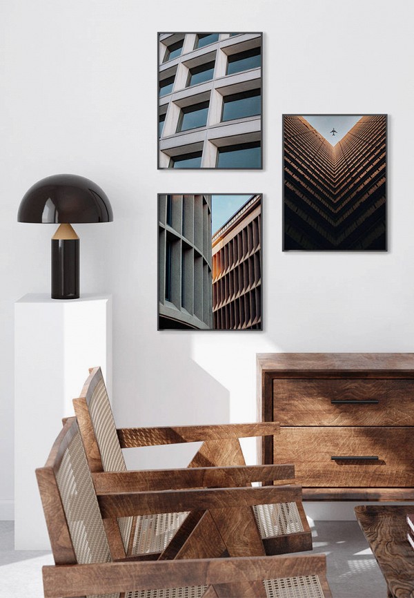 Унисон Постер - 3 шт., 40х30 см, Urbanism - фото 2