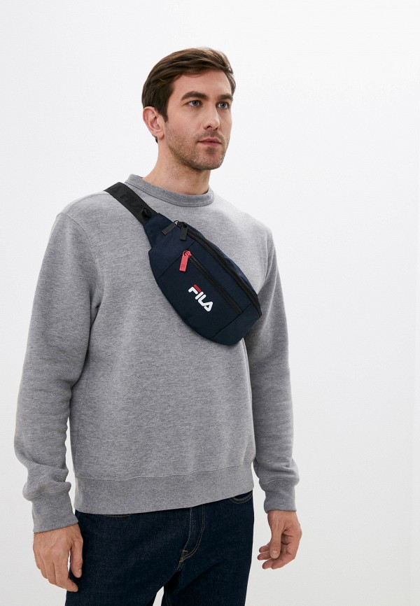 Сумка поясная Fila, цвет: синий, MP002XU05I7J — купить в интернет ...